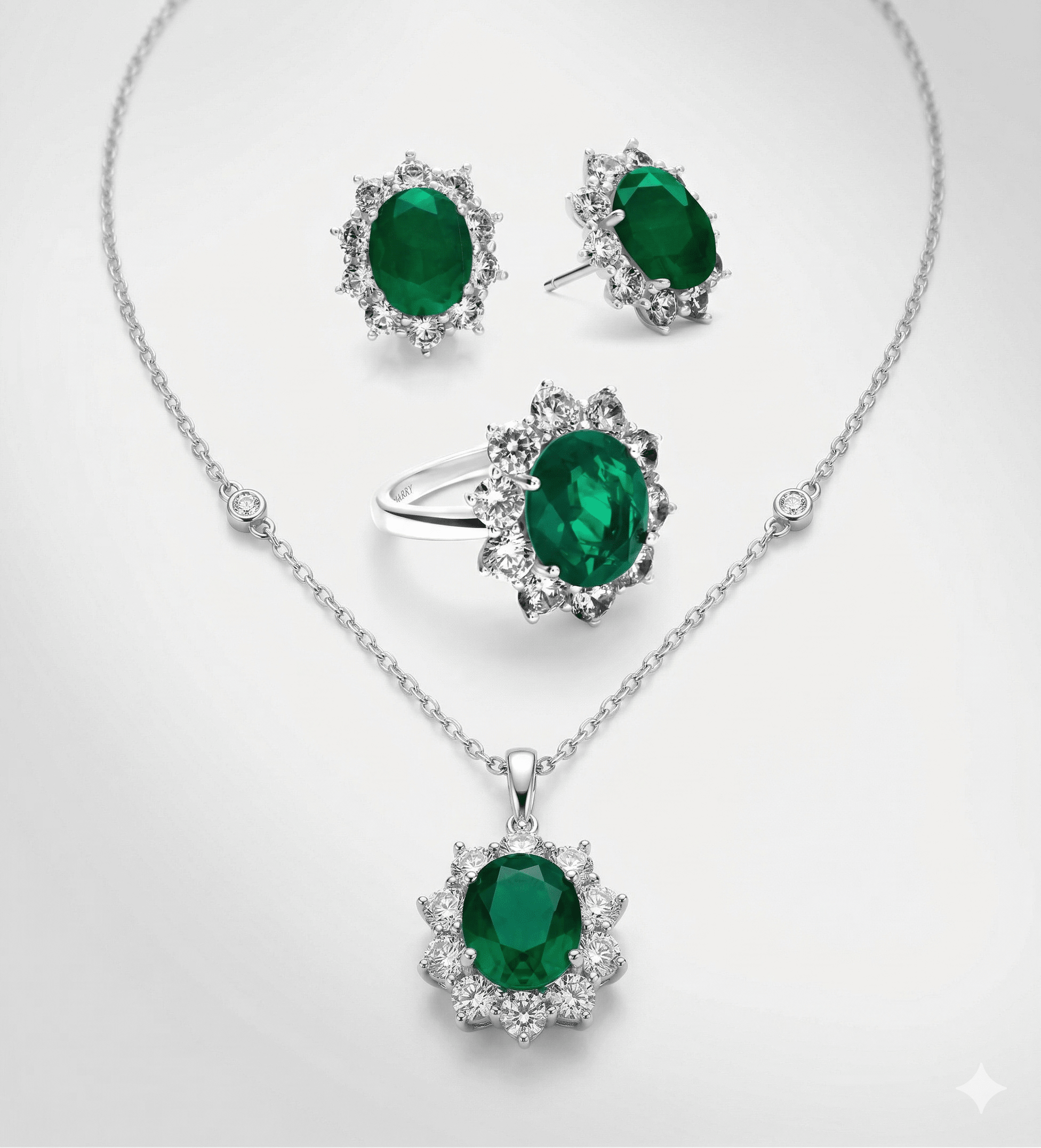 Majestic Emerald Full Set - 3 Items - Ash & Harry