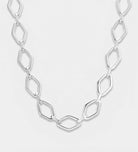 Geo Toggle Necklace in Silver - Ash & Harry