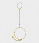 Glow Drop Hand Chain in Gold - Ash & Harry