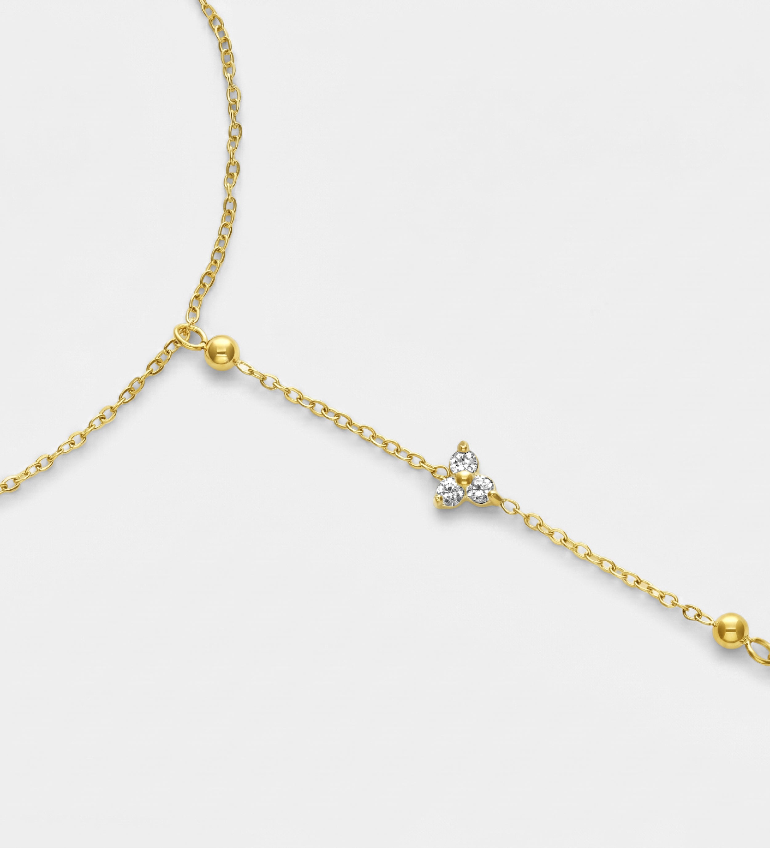 Iman Hand Chain in Gold - Ash & Harry