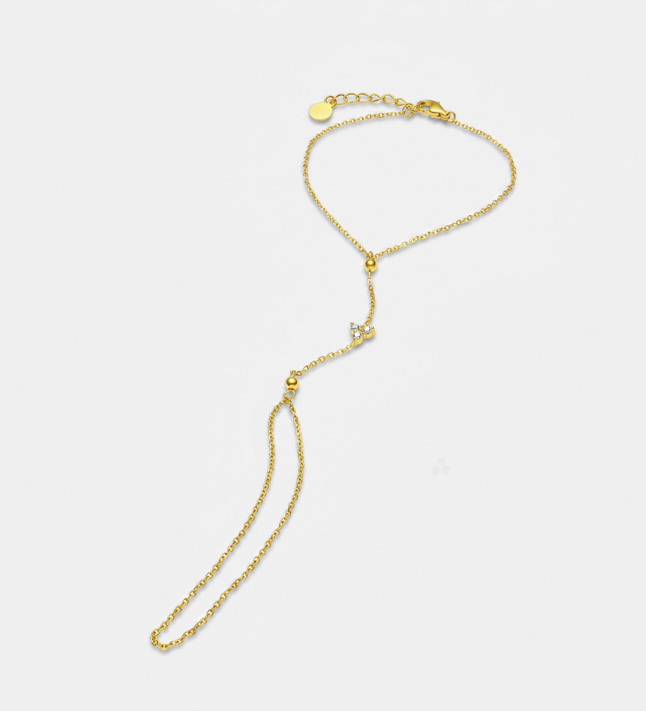 Iman Hand Chain in Gold - Ash & Harry