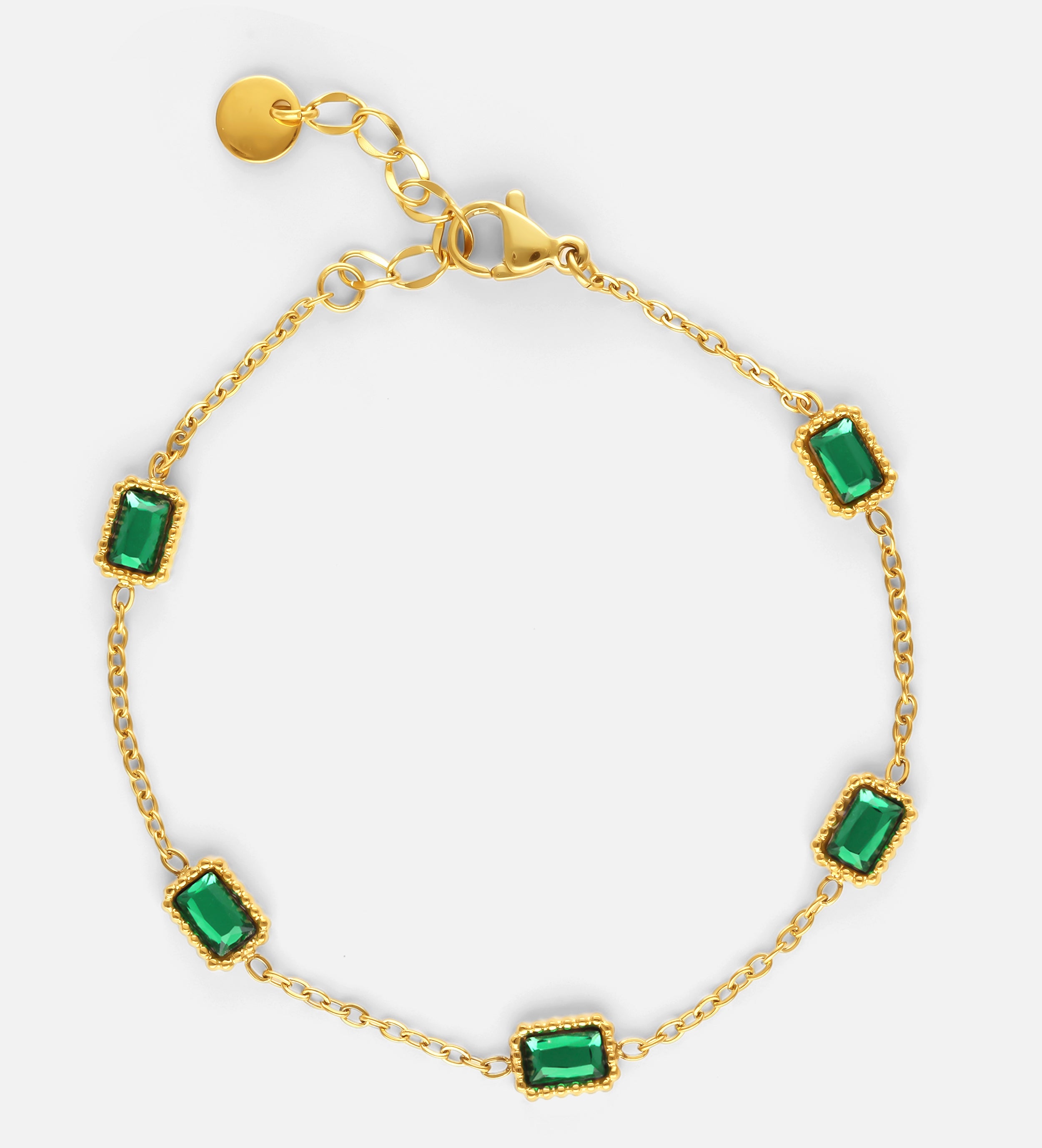Irish Emerald Bracelet - Ash & Harry