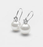 Luminous Pearl Drops With Pearl and High Quality Simulated Diamonds - Ash & Harry