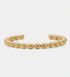 Modern Beaded Gold Cuff - Ash & Harry