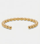 Modern Beaded Gold Cuff - Ash & Harry