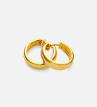 Bold Medium Hoops in 18k Gold Plating on 925 Silver - Ash & Harry