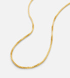 Box Chain Necklace in 18k Gold Plating on 925 Silver - Ash & Harry