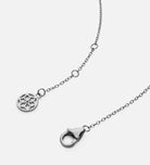 Chain Necklace in Rhodium Plating on 925 Silver - Ash & Harry
