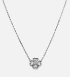 Lucky Clover Necklace in Rhodium Plating on 925 Silver - Ash & Harry