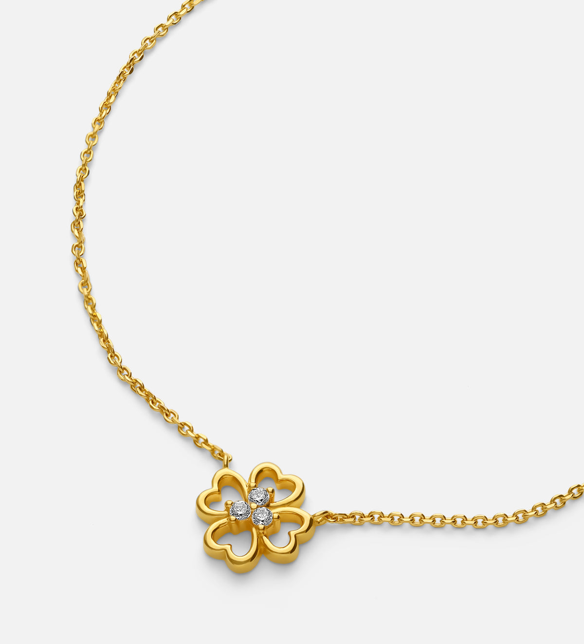 Lucky Clover Full Set in Gold - 4 Items - Ash & Harry