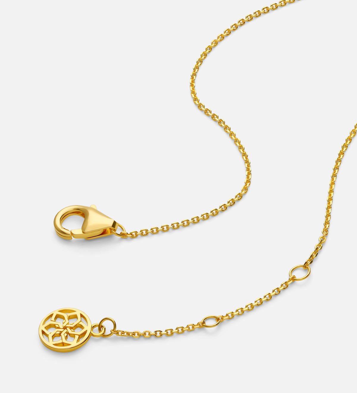 Lucky Clover Necklace in 18k Gold Plating on 925 Silver - Ash & Harry