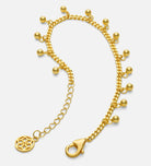 Dangling Dotted Bracelet in 18k Gold Plating on 925 Silver - Ash & Harry