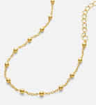 Dotted Chain Bracelet in 18k Gold Plating on 925 Silver - Ash & Harry