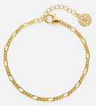 Figaro Bracelet in 18k Gold Plating on 925 Silver - Ash & Harry