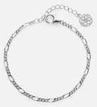 Figaro Bracelet in Rhodium Plating on 925 Silver - Ash & Harry