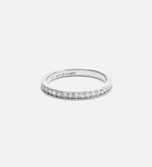 Half Infinity Band in Rhodium Plating on 925 Silver - Ash & Harry