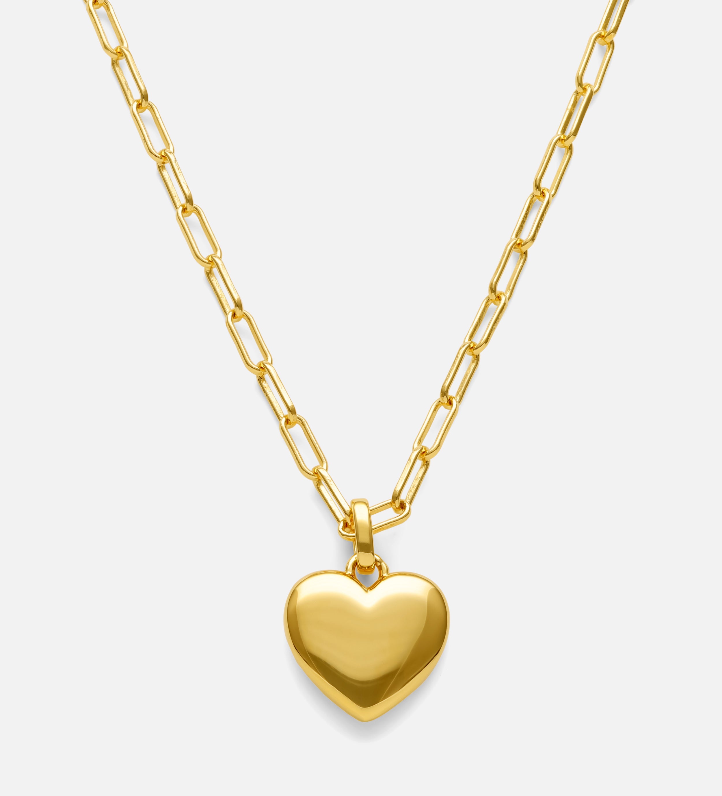 Heart Necklace in 18k Gold Plating on 925 Silver - Ash & Harry