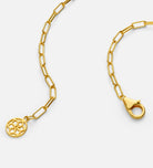 Lock Necklace in 18k Gold Plating on 925 Silver - Ash & Harry