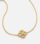 Lucky Clover Bracelet in 18k Gold Plating on 925 Silver - Ash & Harry