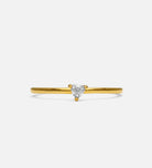 Luna Stacker Ring in 18k Gold Plating on 925 Silver - Ash & Harry