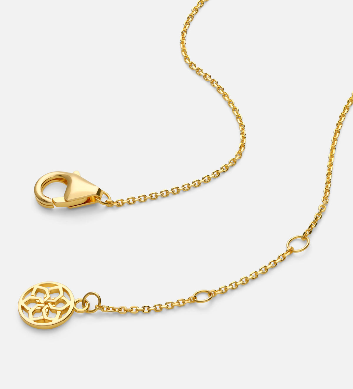Mini Infinity Pave Necklace in 18k Gold Plating on 925 Silver - Ash & Harry