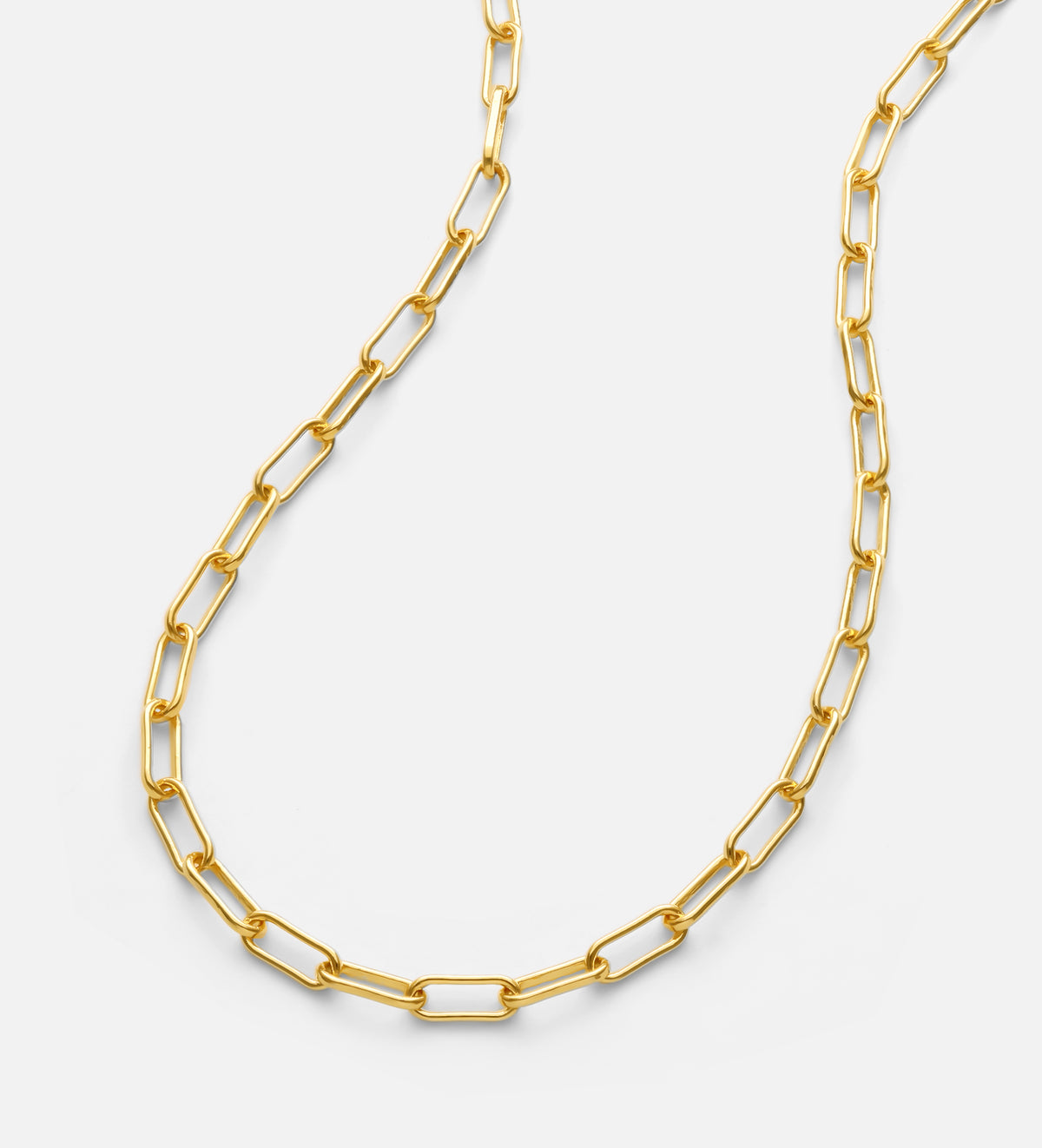 Paperclip Bracelet in 18k Gold Plating on 925 Silver - Ash & Harry