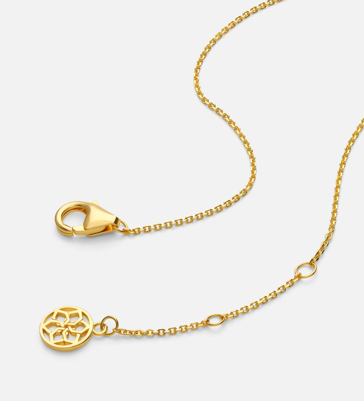 Pave Butterfly Silhouette Necklace in 18k Gold Plating on 925 Silver - Ash & Harry
