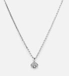 Pave Spade Necklace in Rhodium Plating on 925 Silver - Ash & Harry