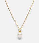 Pearl Pendant Necklace in 18k Gold Plating on 925 Silver - Ash & Harry