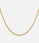 Rope Chain Necklace in 18k Gold Plating on 925 Silver - Ash & Harry