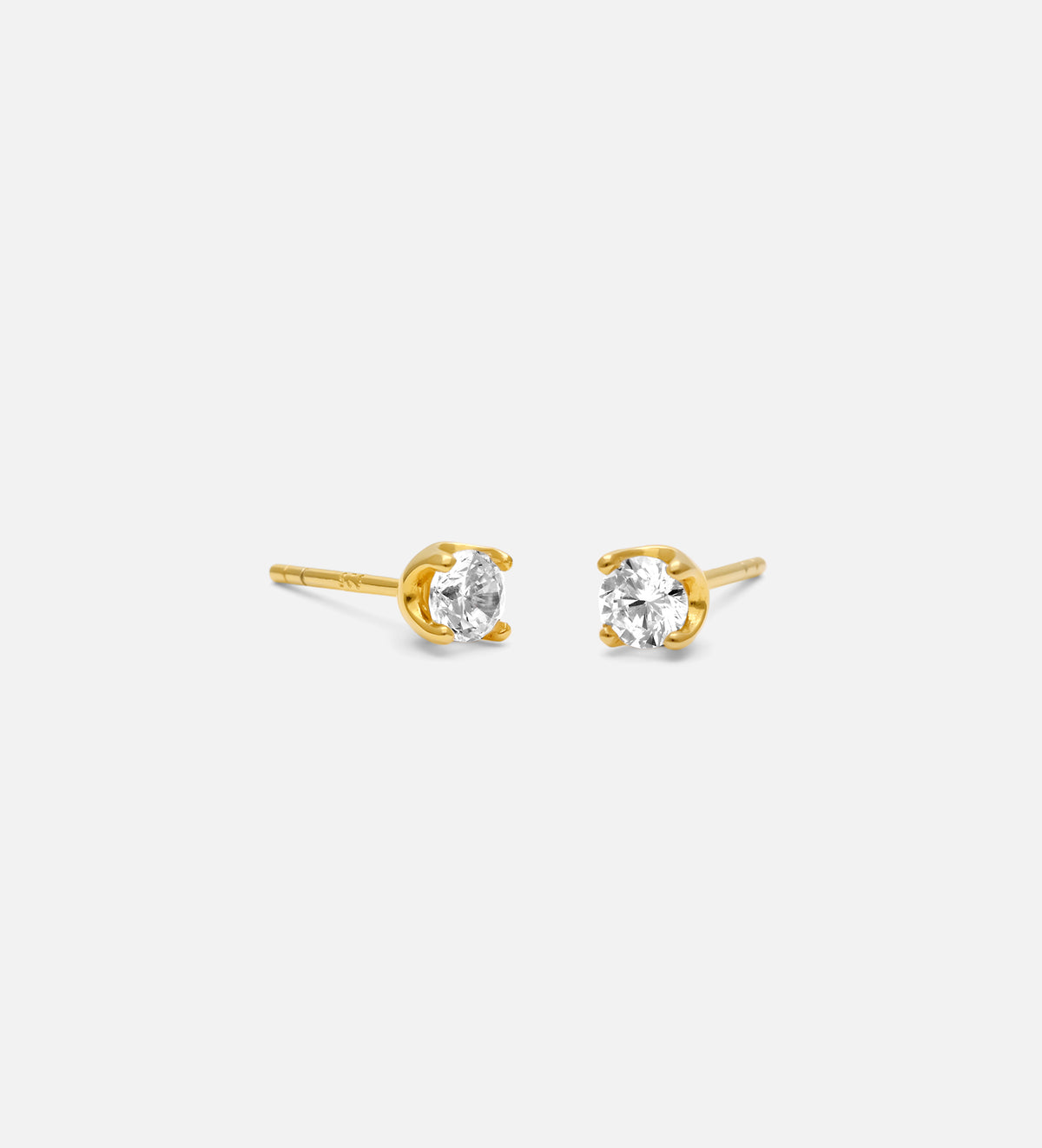 Stella Studs in 18k Gold Plating on 925 Silver - Ash & Harry