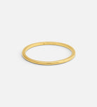 Thin Stacker Ring in 18k Gold Plating on 925 Silver - Ash & Harry