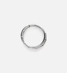 Intertwined Duo Ring in Rhodium Plating on 925 Silver - Ash & Harry