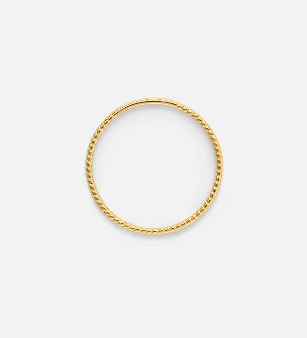 Twist Ring in 18k Gold Plating on 925 Silver - Ash & Harry