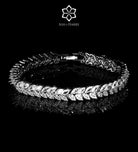 Nour Modern White Luxury Bridal Full Set with Brilliant - Cut Simulated Diamonds, Rhodium Plated - Ash & Harry