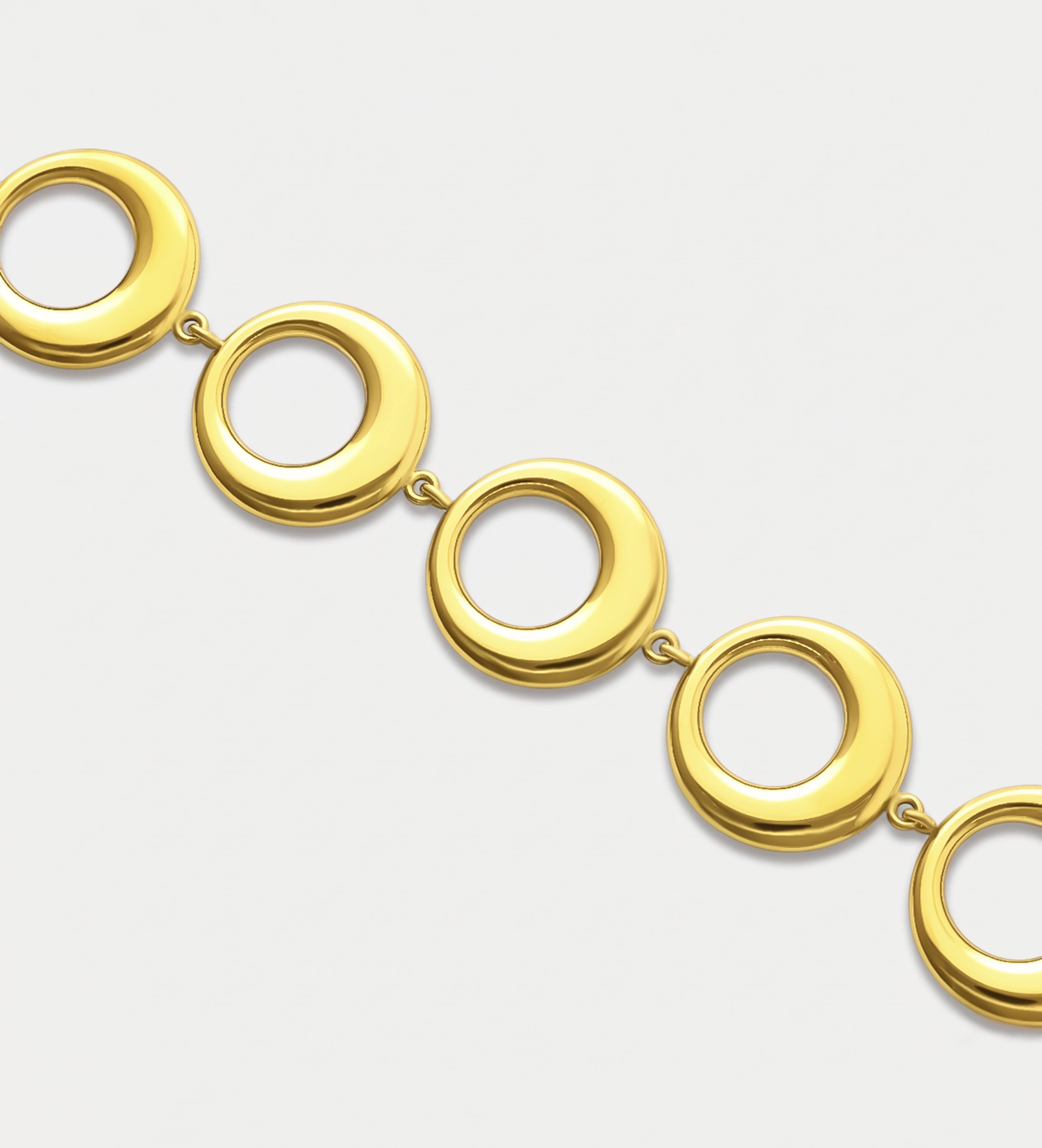 Orbit Energy Bracelet in Gold - Ash & Harry