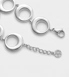 Orbit Energy Bracelet in Silver - Ash & Harry