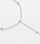 Rania Hand Chain in Silver - Ash & Harry