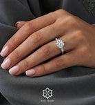 Regal Solitaire Ring In 925 Silver High Quality Simulated Diamonds - Ash & Harry