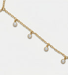 Stardrop Cascade Hand Chain With High Quality Simulated Diamonds - Ash & Harry