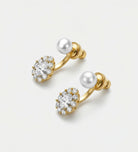 Twice As Nice Pearl Drops with Pearl and Simulated Diamonds - Ash & Harry