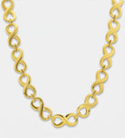 Twistfinity Necklace in Gold - Ash & Harry