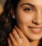 Verona Marquise Ring in 925 Silver with High - Quality White Simulated Diamonds - Ash & Harry