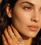 Verona Marquise Ring in 925 Silver with High - Quality White Simulated Diamonds - Ash & Harry