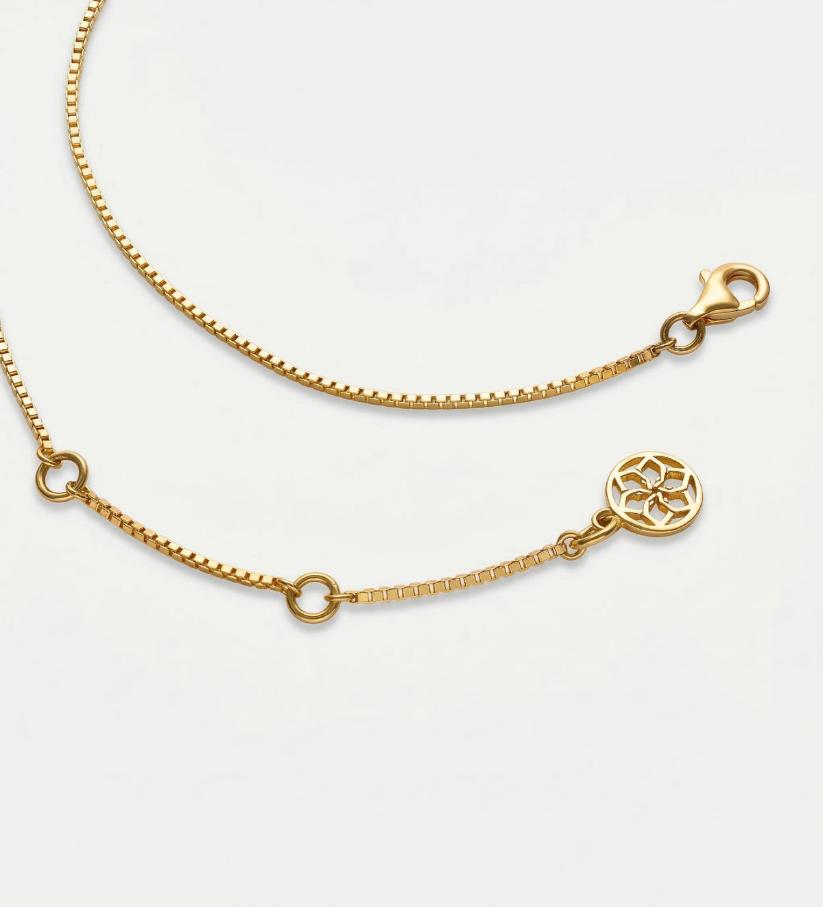 Vertical Bar Necklace With 0.25CT Lab Diamond in 18K Gold Plating on 925 Silver - Ash & Harry