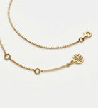 Vertical Bar Necklace With 0.25CT Lab Diamond in 18K Gold Plating on 925 Silver - Ash & Harry