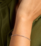 Figaro Bracelet in Rhodium Plating on 925 Silver - Ash & Harry