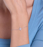 Starburst Bracelet in Rhodium Plating on 925 Silver - Ash & Harry