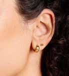 Ball Studs in 18k Gold Plating on 925 Silver - Ash & Harry