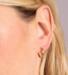 Classic Medium Hoops in 18k Gold Plating on 925 Silver - Ash & Harry